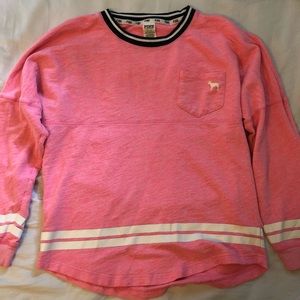 VS Pink Pullover Crew